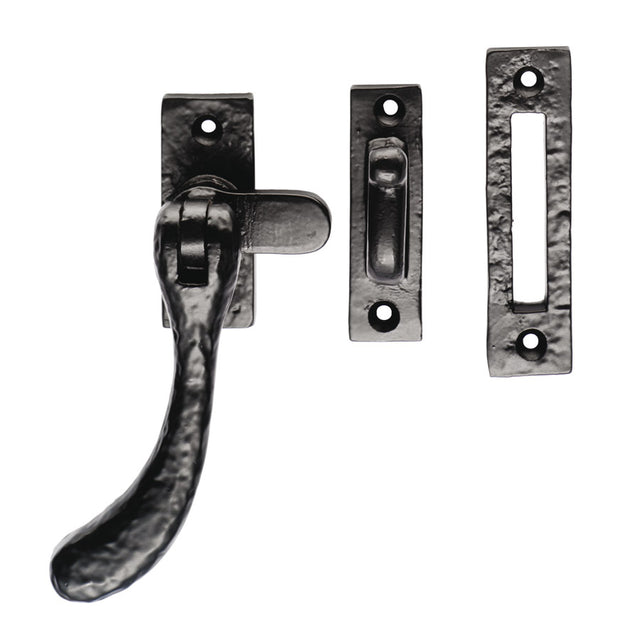 High quality image of Ludlow - Bulb End Casement Fastener - Black Antique | Sku. lf5545 | Trade Door Handles.