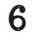 High quality image of Ludlow - Numeral 6/9 (Face Fix) - Black Antique | Sku. lf55496 | Trade Door Handles.