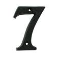 High quality image of Ludlow - Numeral 7 (Face Fix) - Black Antique | Sku. lf55497 | Trade Door Handles.