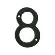 High quality image of Ludlow - Numeral 8 (Face Fix) - Black Antique | Sku. lf55498 | Trade Door Handles.