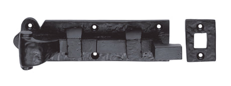 High quality image of Ludlow - Cranked Door Bolt 157mm - Black Antique | Sku. lf5563b | Trade Door Handles.