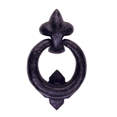 High quality image of Ludlow - Ring Door Knocker - Black Antique | Sku. lf5590 | Trade Door Handles.