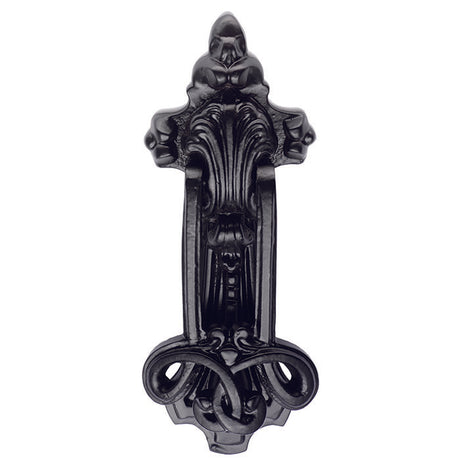 High quality image of Ludlow - Ornate Door Knocker - Black Antique | Sku. lf5591 | Trade Door Handles.
