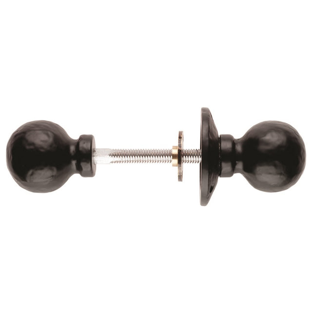High quality image of Ludlow - Ball Rim Knob Furniture - Black Antique | Sku. lf5594r | Trade Door Handles.