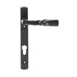 High quality image of Ludlow - Narrow Plate - Straight Lever Furniture 92mm c/c - Black Antique | Sku. lf56np92 | Trade Door Handles.
