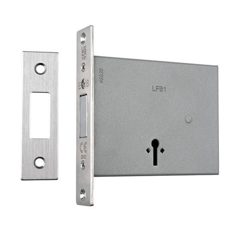 High quality image of Carlisle Brass - FB1 FIRE BRIGADE LOCK | Sku. lfb1sss | Trade Door Handles.