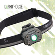 Lighthouse Elite Rechargeable LED Head Torch - 400 Lumens