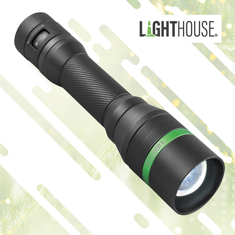 Lighthouse Focus Rechargeable LED Torch - 1000 Lumens