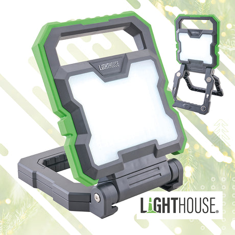 Lighthouse Rechargeable LED Work Light - 2000 Lumens