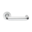 High quality image of Eurospec - 22mm Safety Lever - DDA compliant - Satin Anodised Aluminium | Sku. lrs9000saa | Trade Door Handles.