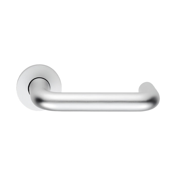 High quality image of Eurospec - 22mm Safety Lever - DDA compliant - Satin Anodised Aluminium | Sku. lrs9000saa | Trade Door Handles.