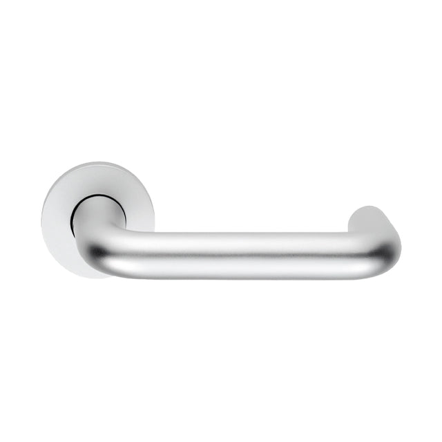 High quality image of Eurospec - 22mm Safety Lever - DDA compliant - Satin Anodised Aluminium | Sku. lrs9000saa | Trade Door Handles.