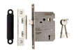 High quality image of Eurospec - Contract 3 Lever Sashlock 76mm - Nickel Plate | Sku. lse5330np | Trade Door Handles.