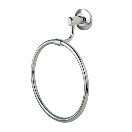 High quality image of Carlisle Brass - Tempo Towel Ring - Polished Chrome | Sku. lw05cp | Trade Door Handles.