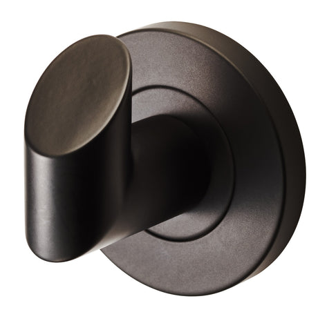 High quality image of Carlisle Brass - Stainless Steel Robe Hook - Matt Black | Sku. lx03mb | Trade Door Handles.