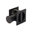 M.Marcus Door Furniture Matt Black M.Marcus Architectural Hardware - Tubular Lock with Square Privacy Turn & Release - Matt Black