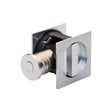 M.Marcus Door Furniture Satin Chrome M.Marcus Architectural Hardware - Tubular Lock with Square Privacy Turn & Release - Satin Chrome