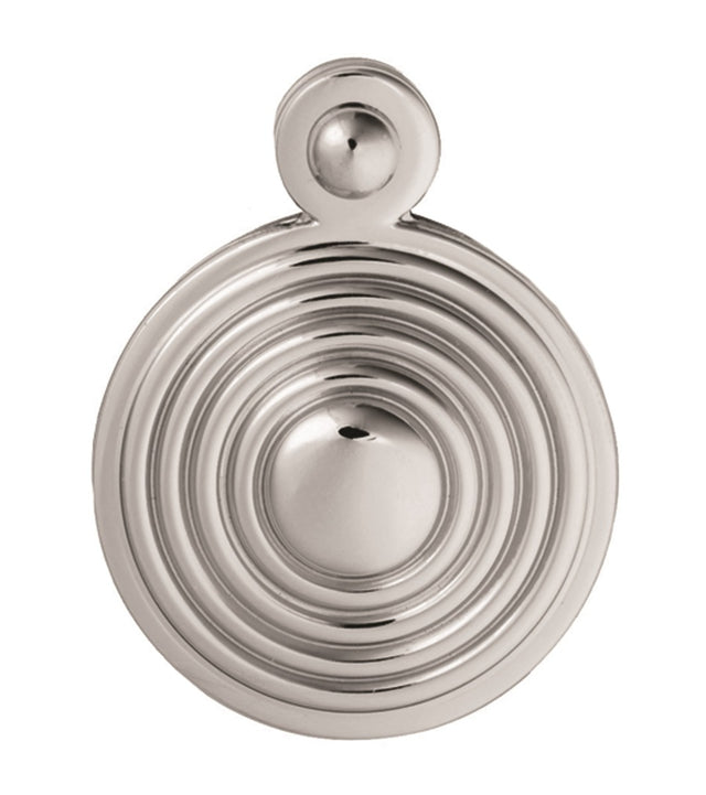 High quality image of Carlisle Brass - Queen Anne Covered Escutcheon - Polished Chrome | Sku. m1000cp | Trade Door Handles.