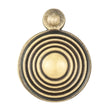 High quality image of Carlisle Brass - Queen Anne Covered Escutcheon - Florentine Bronze | Sku. m1000fb | Trade Door Handles.