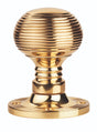High quality image of Carlisle Brass - Queen Anne Mortice Rim Knob - Polished Brass | Sku. m1001r | Trade Door Handles.