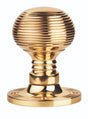 High quality image of Carlisle Brass - Queen Anne Mortice Knob - Polished Brass | Sku. m1001 | Trade Door Handles.