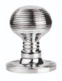 High quality image of Carlisle Brass - Queen Anne Mortice Rim Knob - Polished Chrome | Sku. m1001rcp | Trade Door Handles.