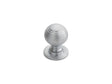 High quality image of FTD - Queen Anne Knob 28mm - Satin Chrome | Sku. m1004sc | Trade Door Handles.