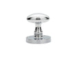 High quality image of Carlisle Brass - Oval Mortice Knob - Polished Chrome | Sku. m34cp | Trade Door Handles.