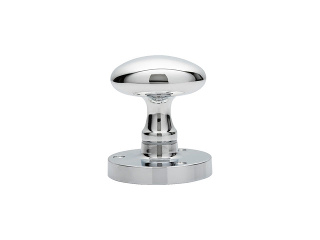 High quality image of Carlisle Brass - Oval Mortice Knob - Polished Chrome | Sku. m34cp | Trade Door Handles.