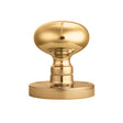 High quality image of Carlisle Brass - Mushroom Mortice Knob - Polished Brass | Sku. m35 | Trade Door Handles.