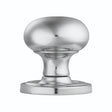 High quality image of Carlisle Brass - Concealed Fix Mushroom Mortice Knob - Polished Chrome | Sku. m35ccp | Trade Door Handles.