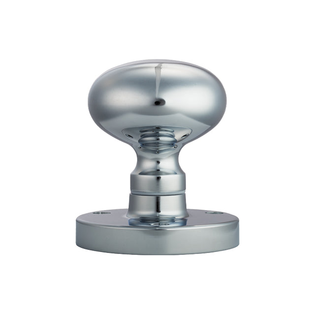 High quality image of Carlisle Brass - Mushroom Mortice Knob - Polished Chrome | Sku. m35cp | Trade Door Handles.