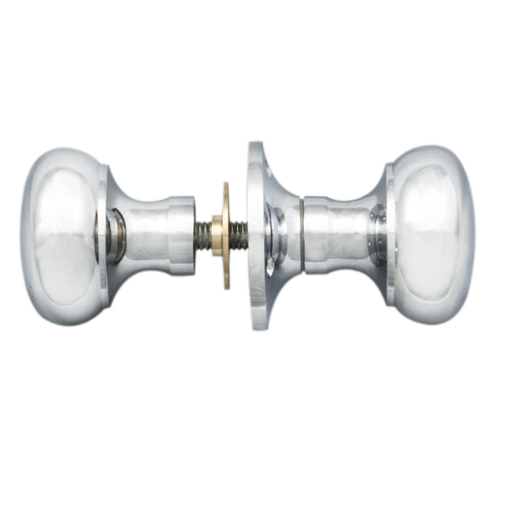 Carlisle Brass - Mushroom Rim Knob - Polished Chrome