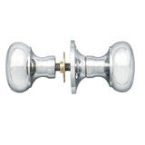 Carlisle Brass - Mushroom Rim Knob - Polished Chrome