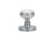High quality image of Carlisle Brass - Mushroom Mortice Knob - Satin Chrome | Sku. m35scp | Trade Door Handles.