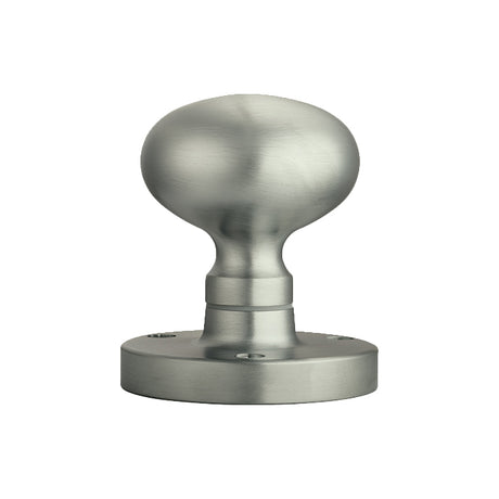 High quality image of Carlisle Brass - Mushroom Mortice Knob - Satin Nickel | Sku. m35sn | Trade Door Handles.