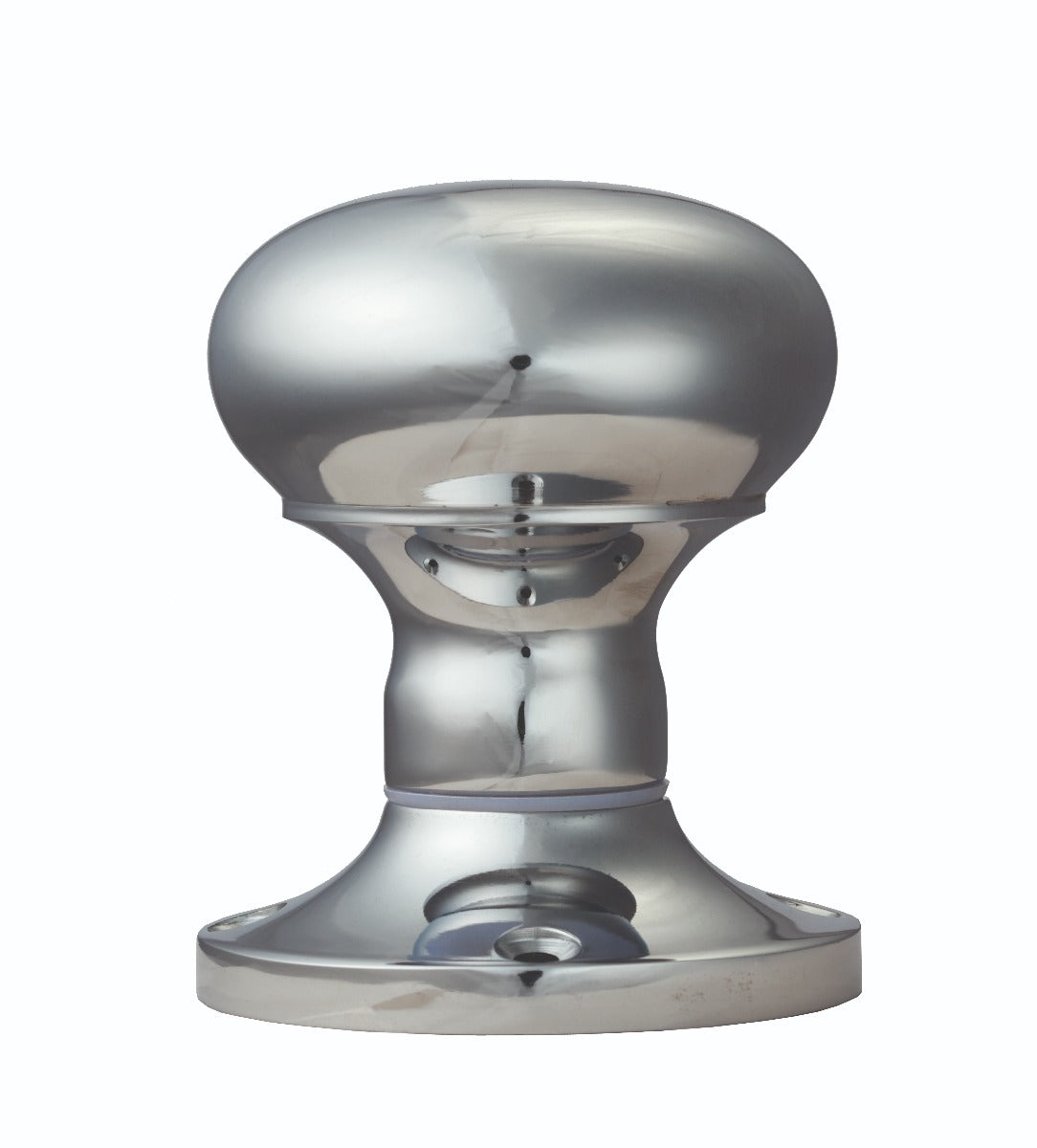 High quality image of Carlisle Brass - Mushroom Mortice Knob (Unsprung) - Polished Chrome | Sku. m35uscp | Trade Door Handles.