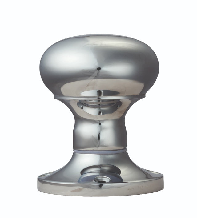 High quality image of Carlisle Brass - Mushroom Mortice Knob (Unsprung) - Polished Chrome | Sku. m35uscp | Trade Door Handles.