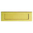 High quality image of Carlisle Brass - Plain Letter Plate 277.5 x 95mm - Polished Brass | Sku. m36b | Trade Door Handles.
