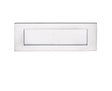 High quality image of Carlisle Brass - Plain Letter Plate 277.5 x 95mm - Satin Chrome | Sku. m36bsc | Trade Door Handles.