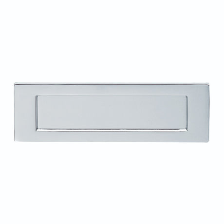 High quality image of Carlisle Brass - Plain Letter Plate 305.5 x 104mm - Satin Chrome | Sku. m36dsc | Trade Door Handles.