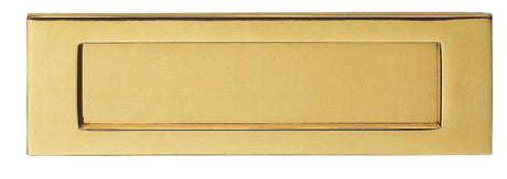 High quality image of Carlisle Brass - Plain Letter Plate 305.5 x 104mm - Stainless Brass | Sku. m36dpvd | Trade Door Handles.