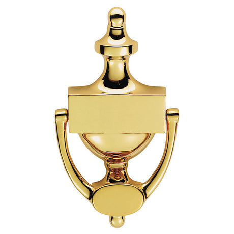 High quality image of Carlisle Brass - Victorian Urn Door Knocker 196mm PVD - Stainless Brass | Sku. m38bpvd | Trade Door Handles.