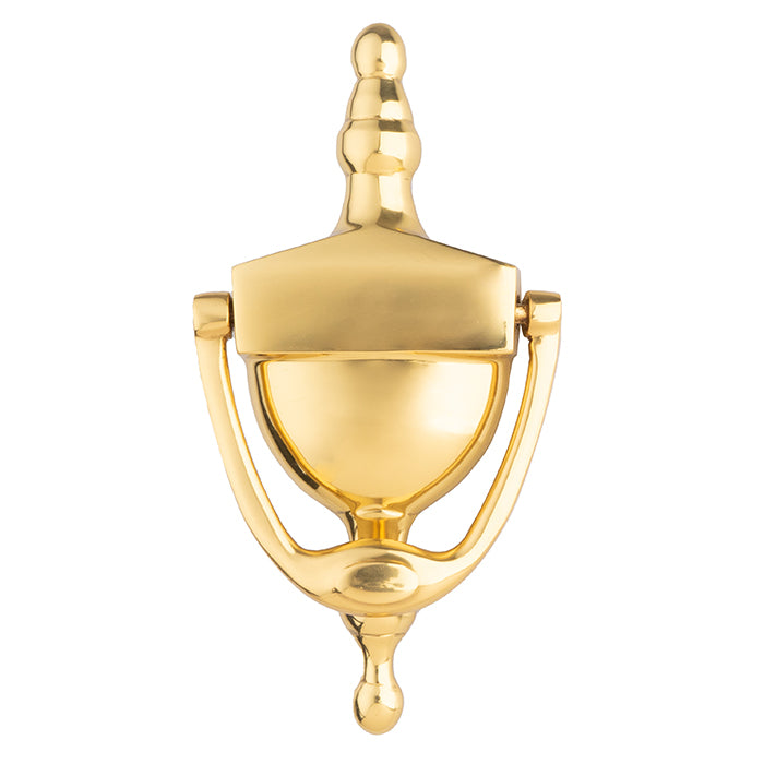 High quality image of Carlisle Brass - Victorian Urn Door Knocker 152mm - Polished Brass | Sku. m38s | Trade Door Handles.