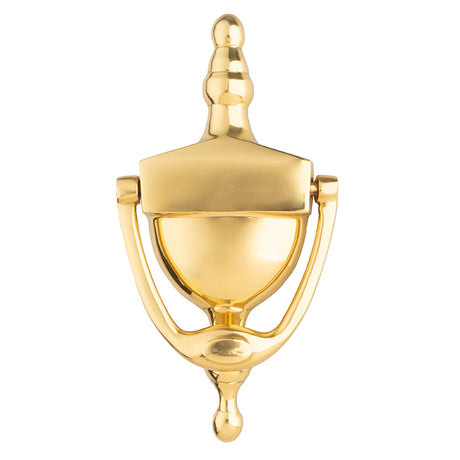 High quality image of Carlisle Brass - Victorian Urn Door Knocker 152mm - Polished Brass | Sku. m38s | Trade Door Handles.