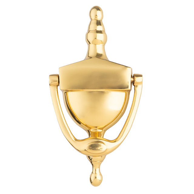 High quality image of Carlisle Brass - Victorian Urn Door Knocker 152mm - Polished Brass | Sku. m38s | Trade Door Handles.
