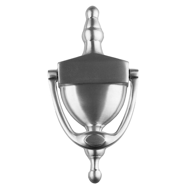 High quality image of Carlisle Brass - Victorian Urn Door Knocker 152mm - Satin Chrome | Sku. m38ssc | Trade Door Handles.