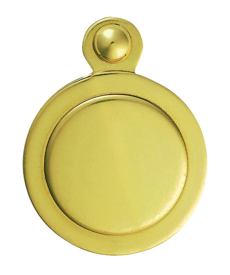 High quality image of Carlisle Brass - Covered Escutcheon - Polished Brass | Sku. m42 | Trade Door Handles.
