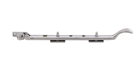 High quality image of Carlisle Brass - Victorian Casement Stay 254mm - Satin Chrome | Sku. m44ssc | Trade Door Handles.