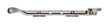 High quality image of Carlisle Brass - Victorian Casement Stay 254mm Satin Nickel - Satin Nickel | Sku. m44ssn | Trade Door Handles.
